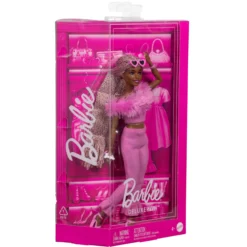 Barbie Deluxe Style Doll #4 in Soft Pink Jumpsuit