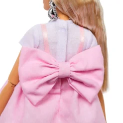 Barbie Deluxe Style Doll #3 in Pastel Pink Barbiecore Dress