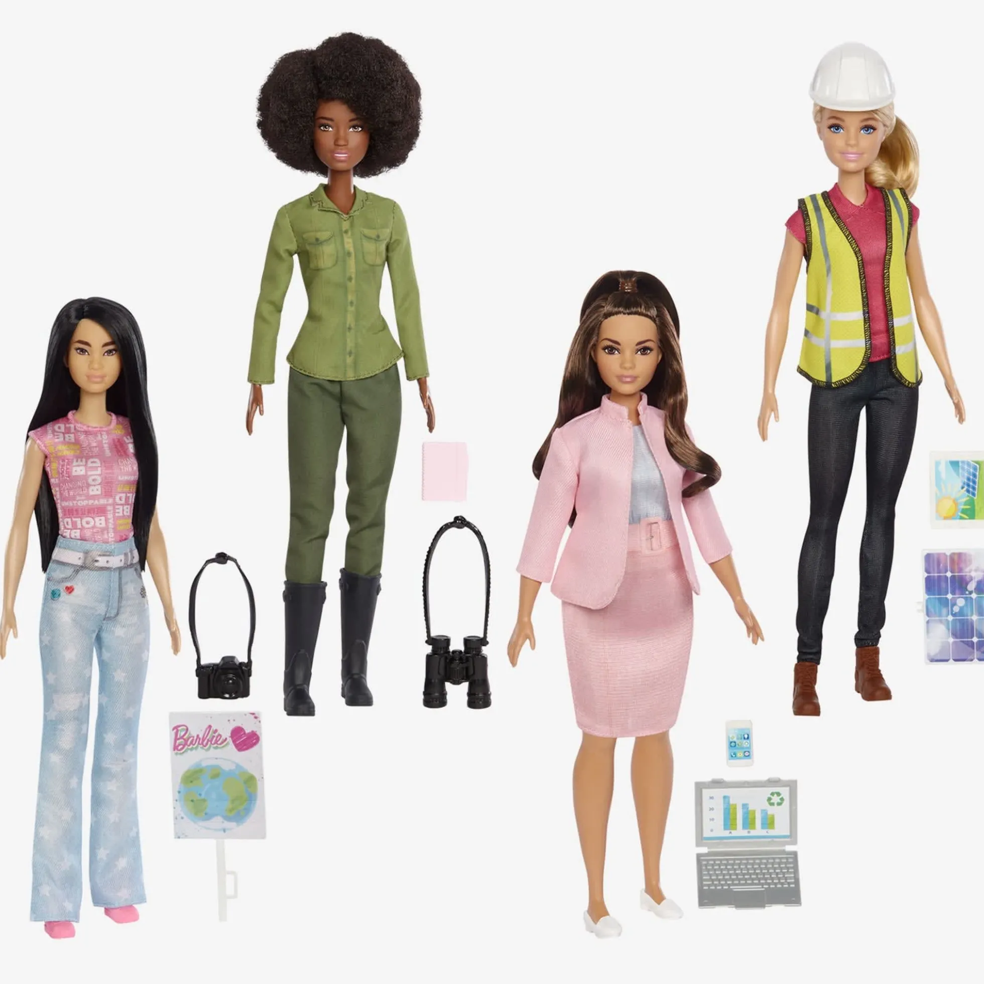 Barbie Eco-Leadership Team (2022 Career of the Year Four Doll Set)