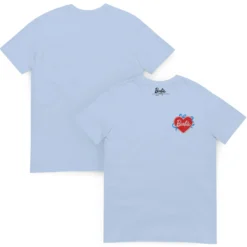 Barbie Embroidered Heart T-Shirt