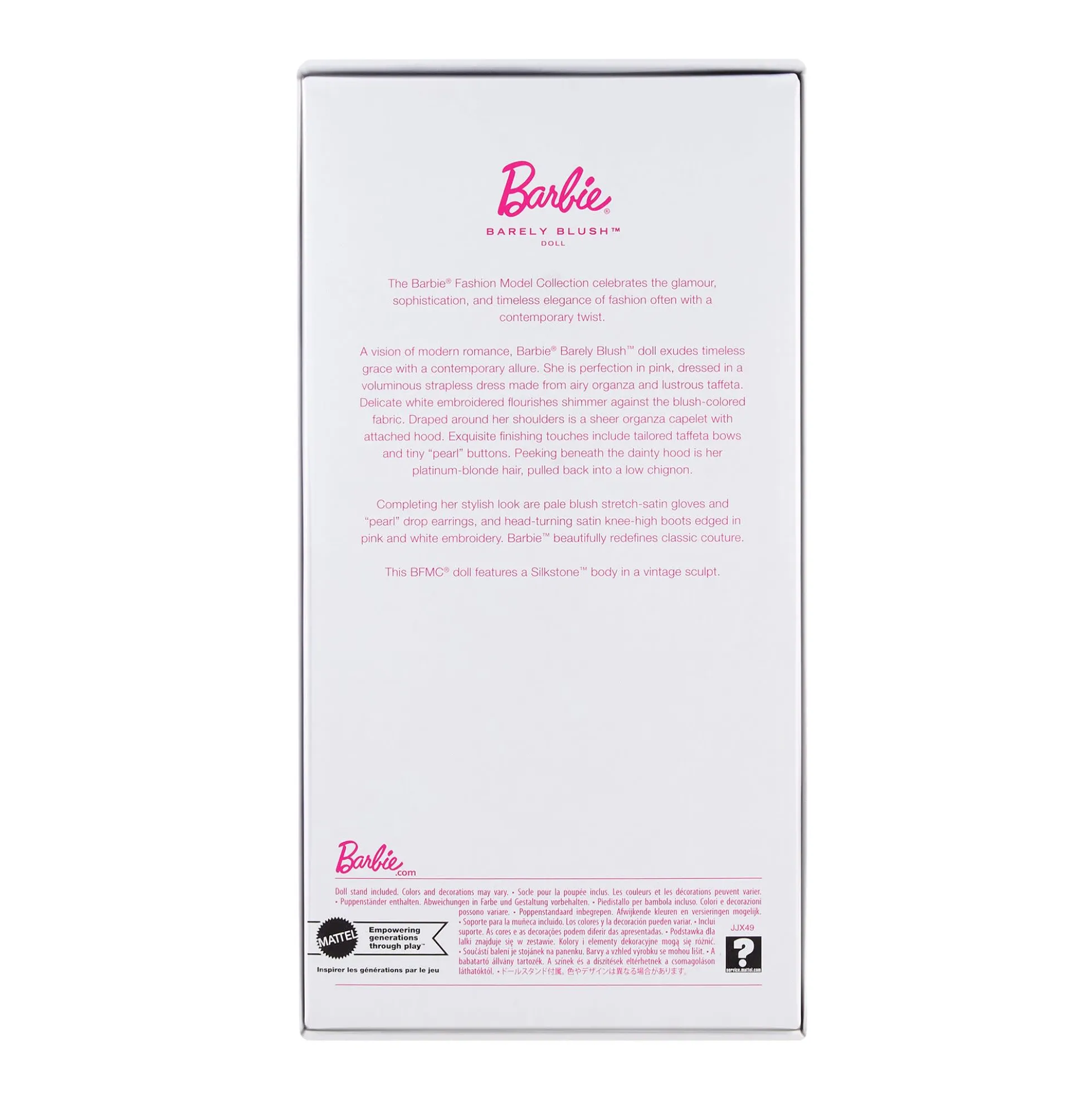 Barbie Fashion Model Collection Barely Blush Doll