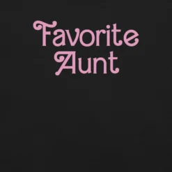 Barbie Favorite Aunt Black T-Shirt