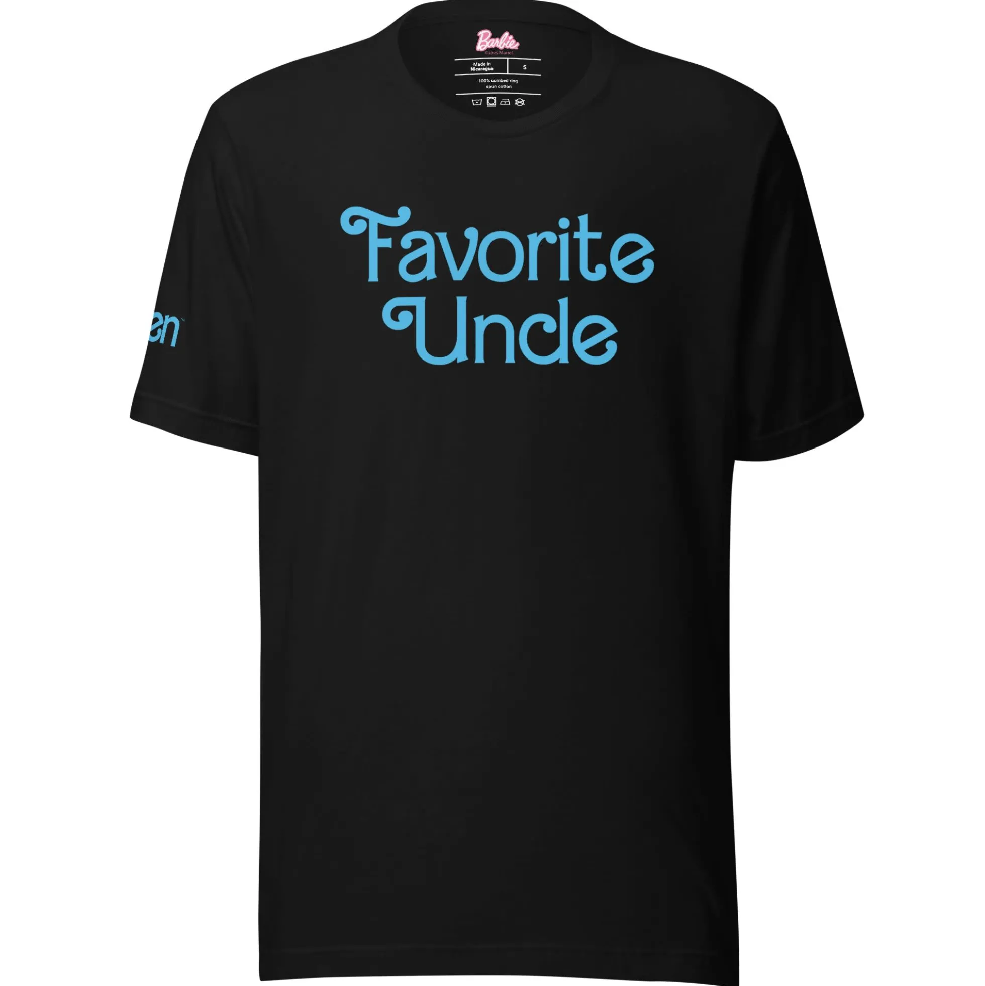 Barbie Favorite Uncle Ken Black T-Shirt