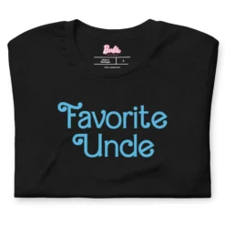Barbie Favorite Uncle Ken Black T-Shirt