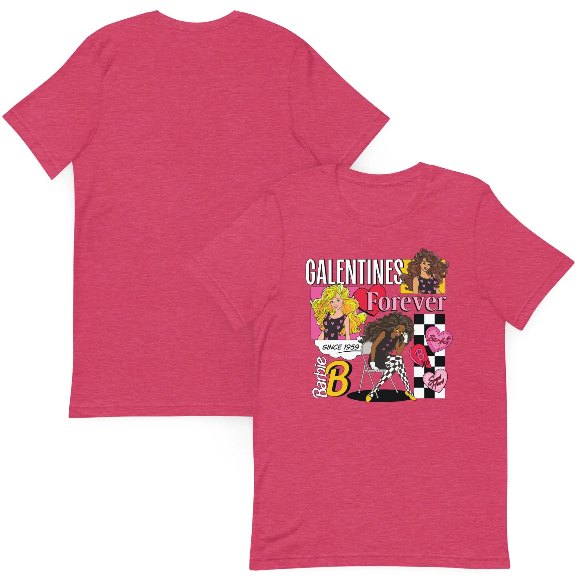 Barbie Galentines Pink T-shirt