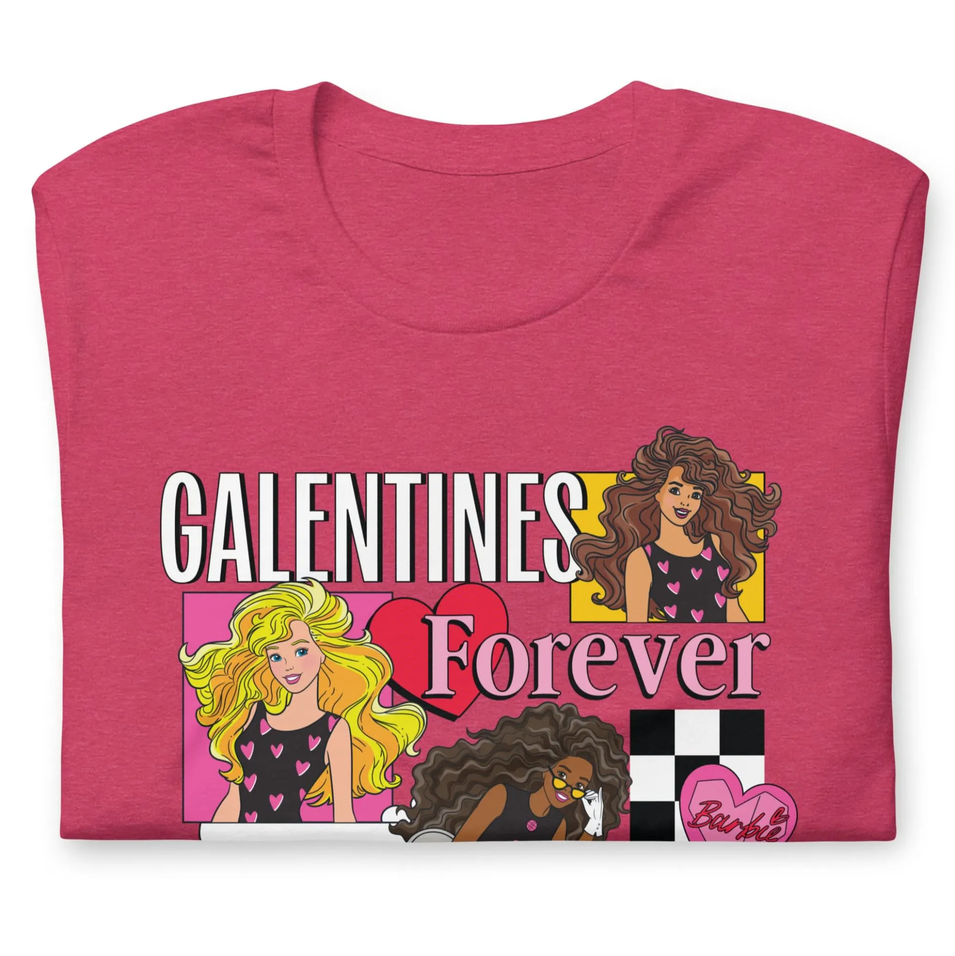 Barbie Galentines Pink T-shirt