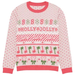 Barbie Holly Jolly Pink Ugly Sweater