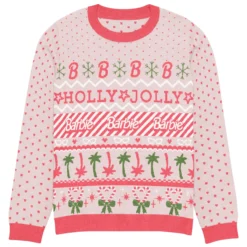 Barbie Holly Jolly Pink Ugly Sweater