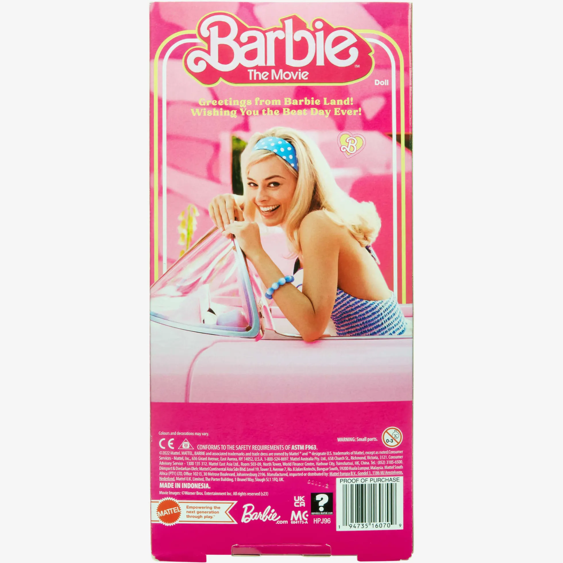 Barbie in Pink Gingham Dress – Barbie The Movie
