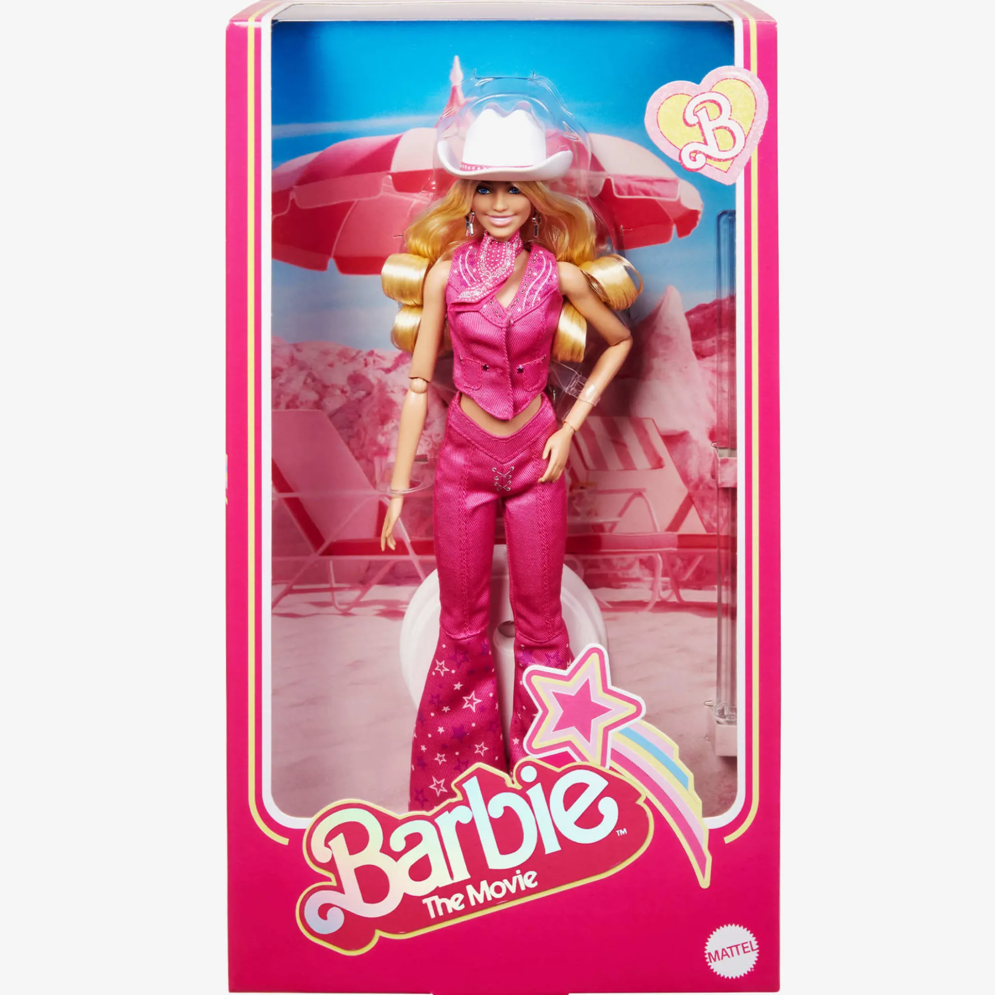 Barbie in Pink Western Outfit – Barbie The Movie