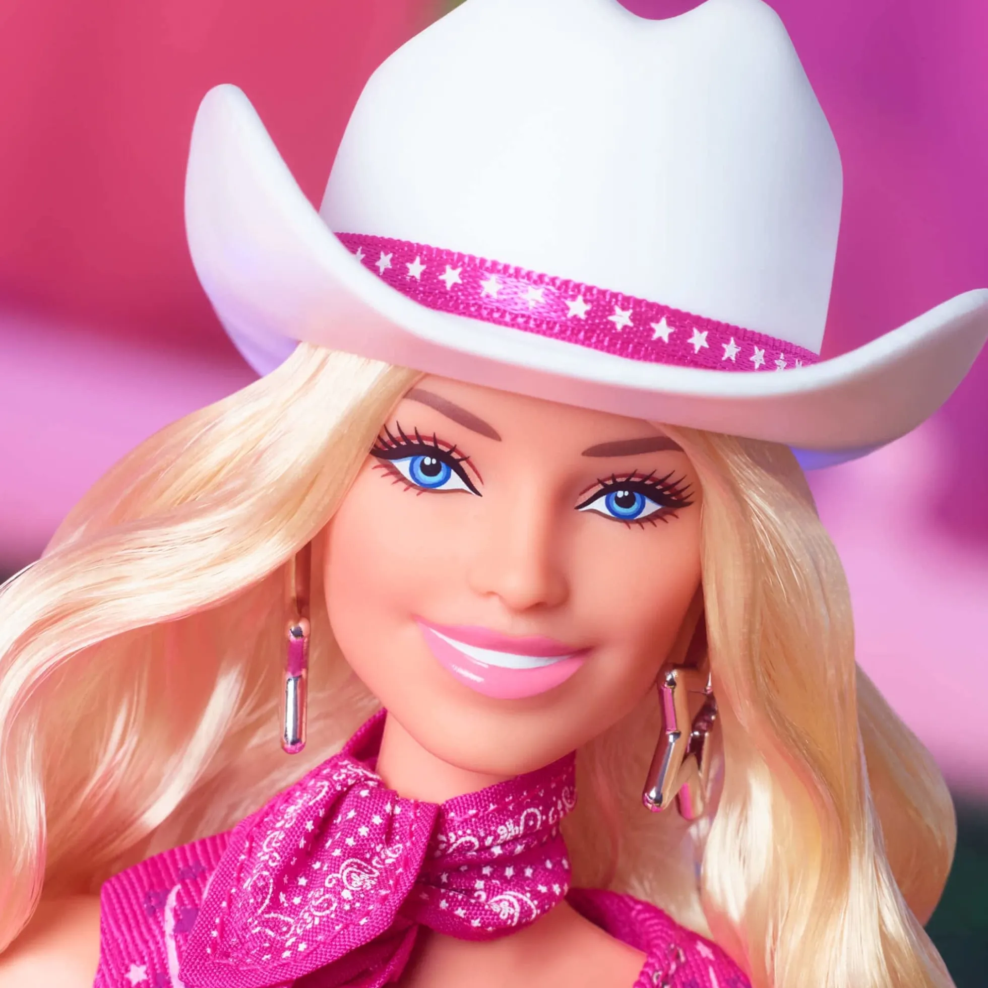 Barbie in Pink Western Outfit – Barbie The Movie