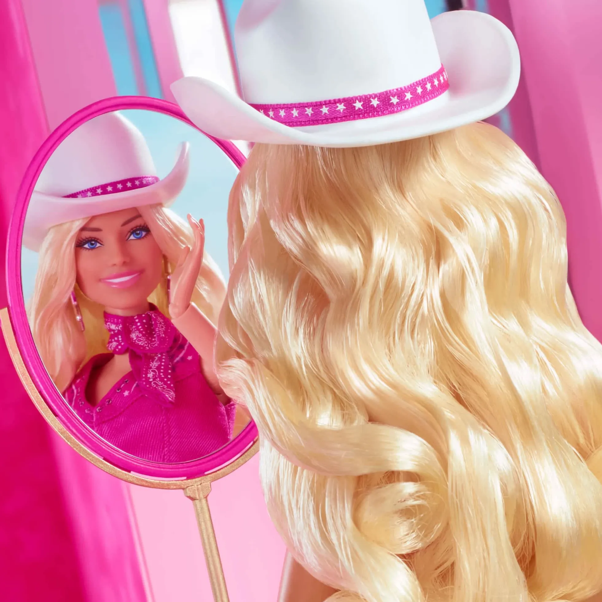 Barbie in Pink Western Outfit – Barbie The Movie
