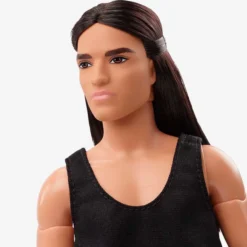 Barbie Looks Doll (Ken Doll Long Brunette Hair)