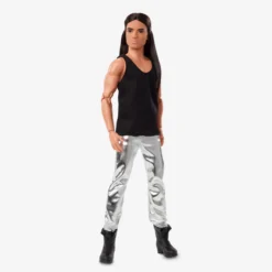 Barbie Looks Doll (Ken Doll Long Brunette Hair)