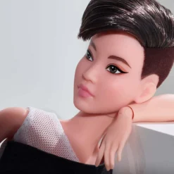 Barbie Looks Doll (Petite, Brunette Pixie Cut)