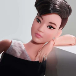 Barbie Looks Doll (Petite, Brunette Pixie Cut)