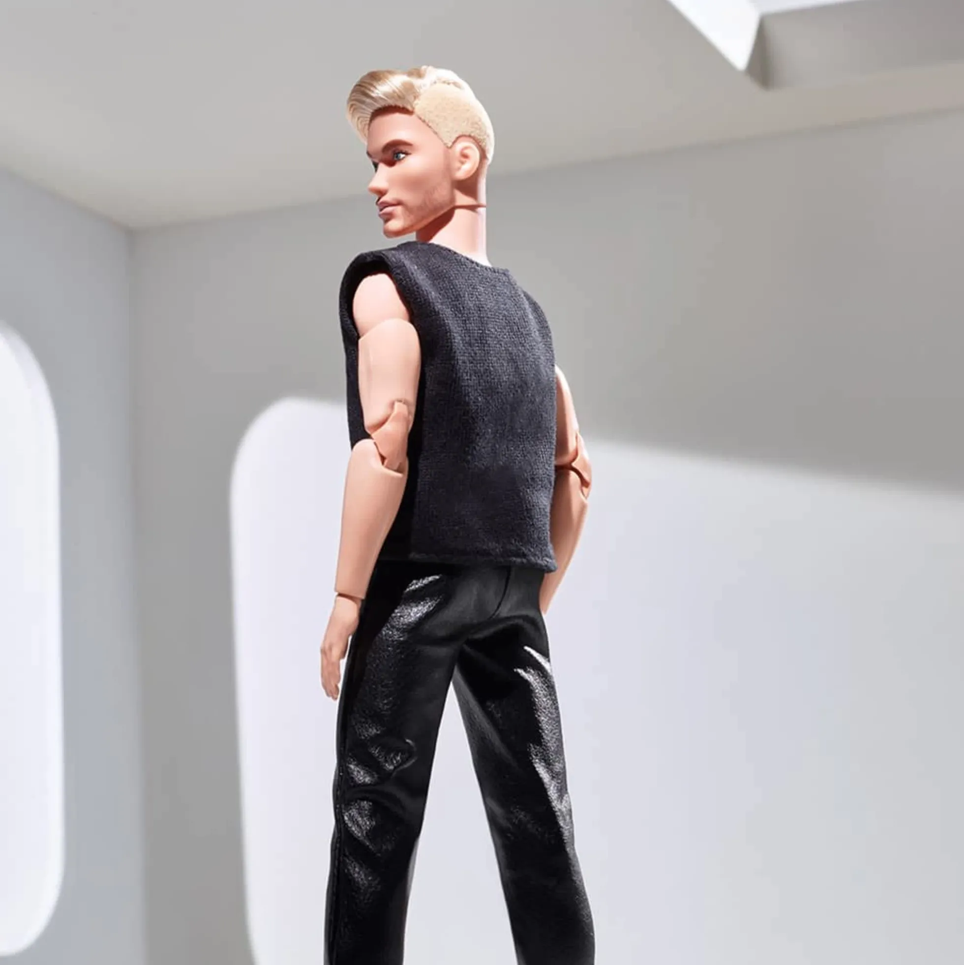 Barbie Looks Ken Doll (Blonde with Facial Hair)