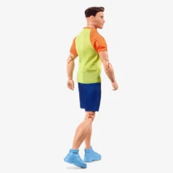 Barbie Looks Ken Doll (Buff Body, Curly Brunette Hair)