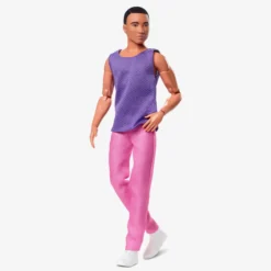 Barbie Looks Ken Doll (Original, Short Black Hair)