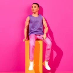 Barbie Looks Ken Doll (Original, Short Black Hair)