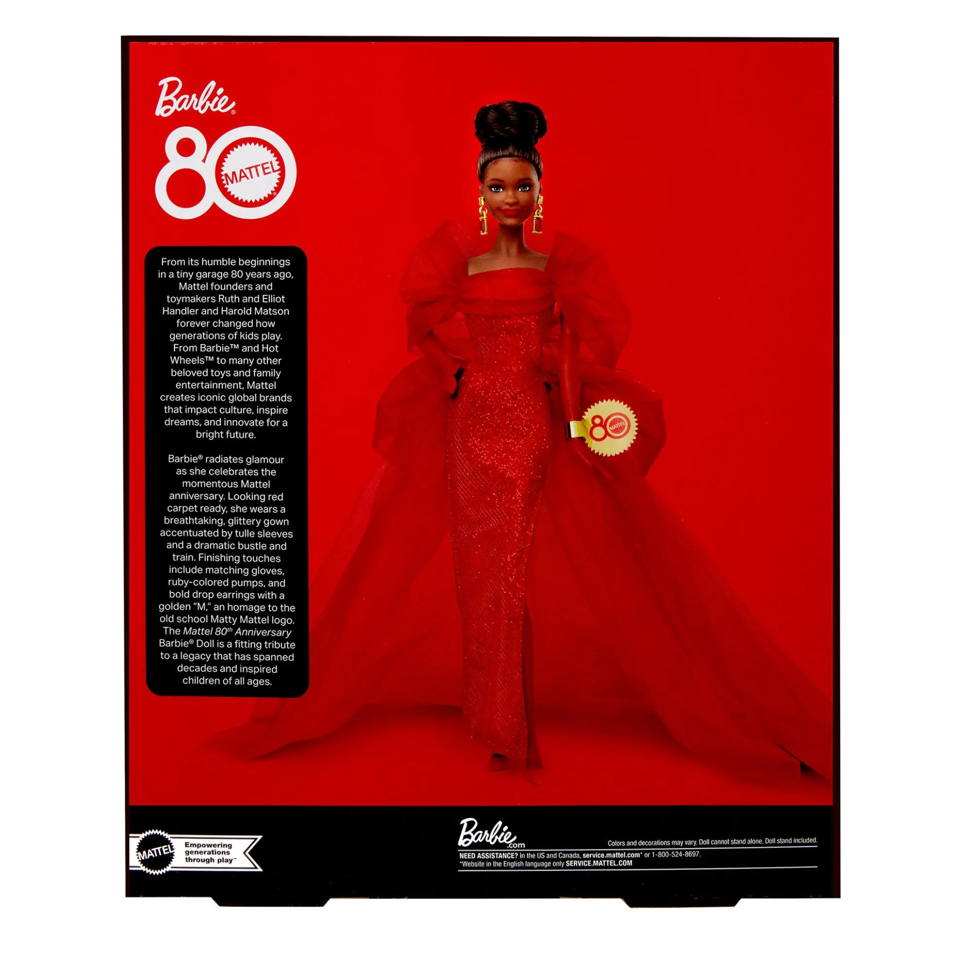 Barbie Mattel 80th Anniversary Doll – Brunette