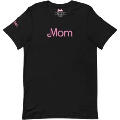 Barbie Mom Black T-Shirt