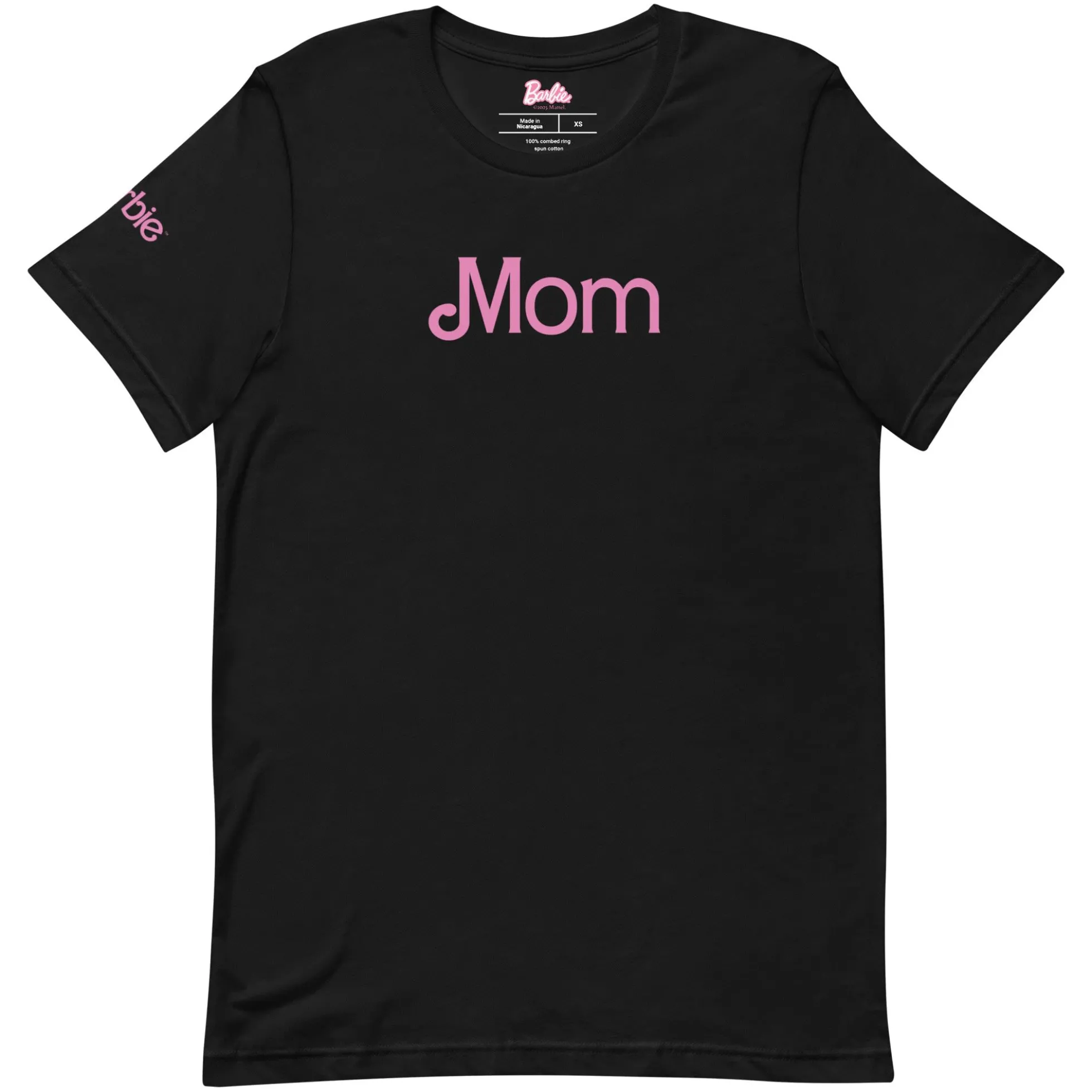 Barbie Mom Black T-Shirt