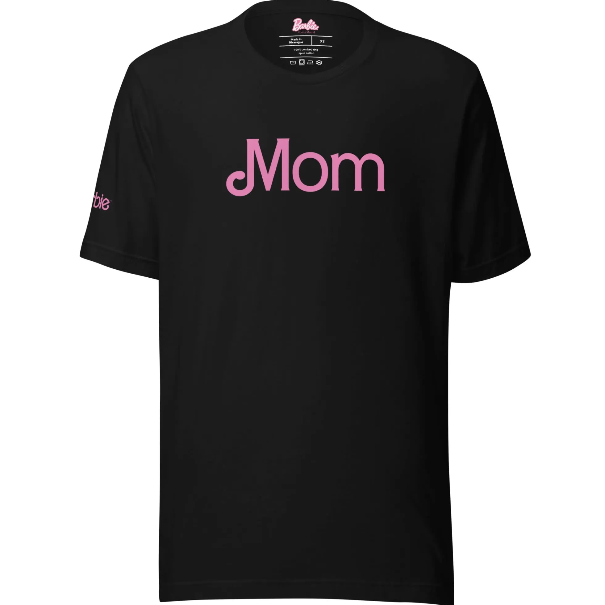 Barbie Mom Black T-Shirt