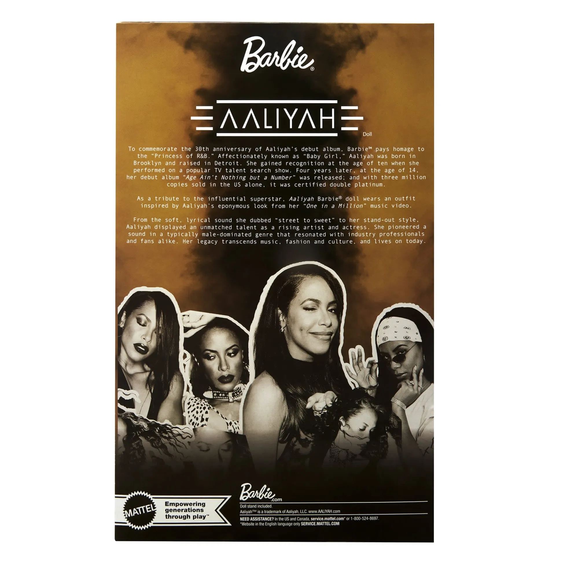 Barbie Music Series Aaliyah Doll