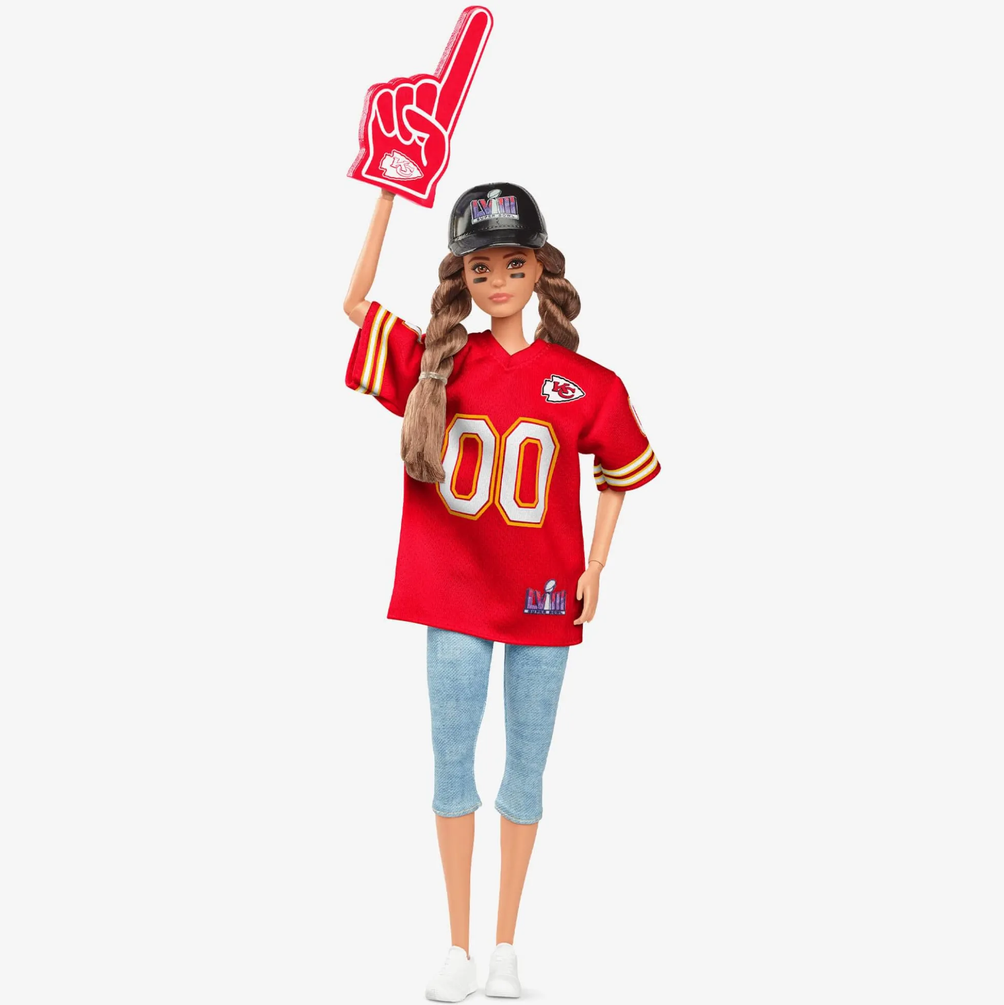 Barbie NFL Super Bowl LVIII Champion Doll Kansas City Chiefs