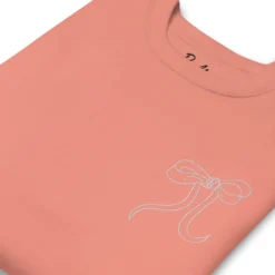 Barbie Peaches 'n Cream Embroidered Peach Sweatshirt