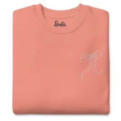 Barbie Peaches 'n Cream Embroidered Peach Sweatshirt