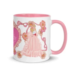 Barbie Peaches 'n Cream White Mug