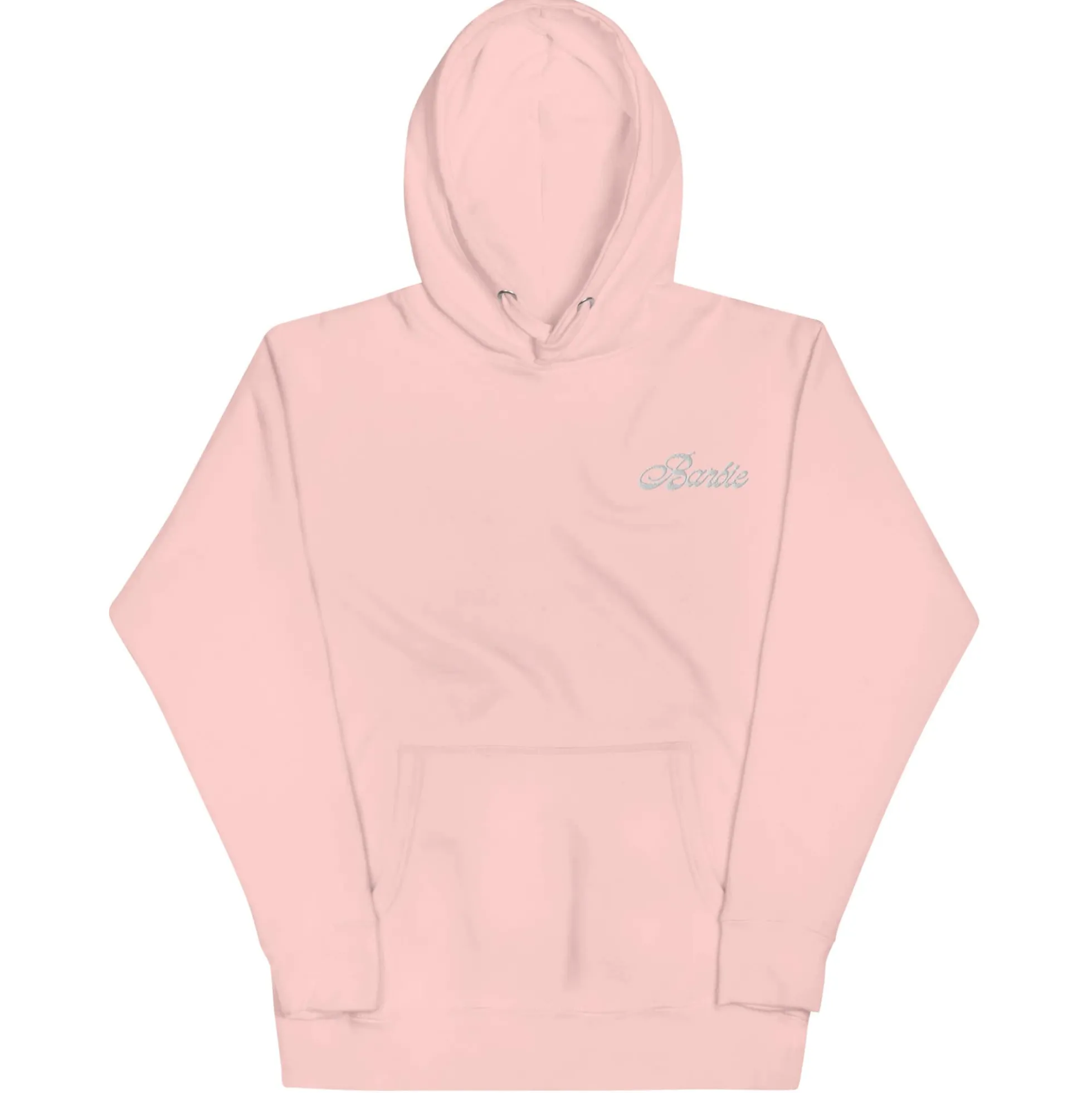 Barbie Rise and Shine Embroidered Pink Hoodie