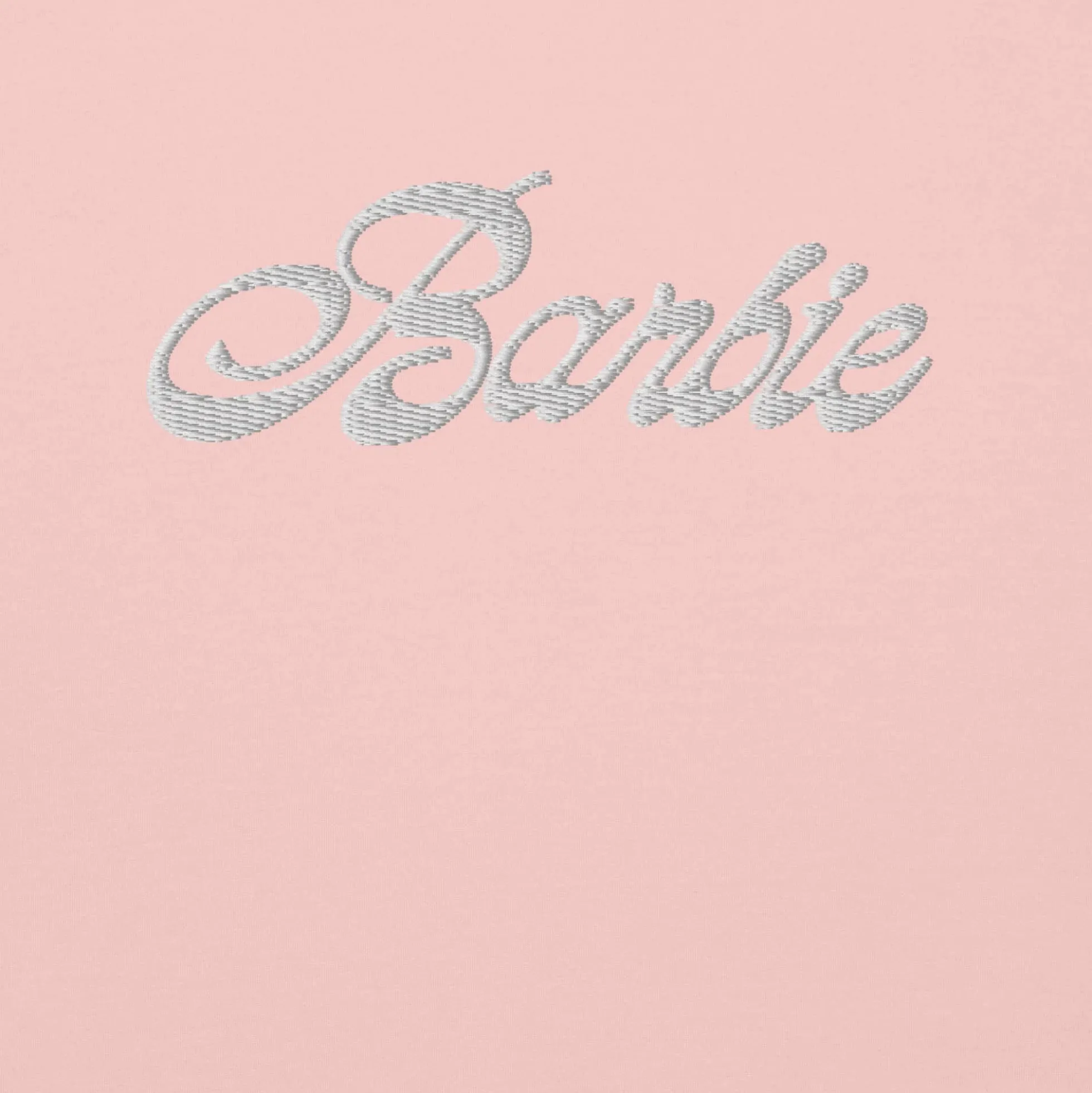 Barbie Rise and Shine Embroidered Pink Hoodie