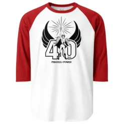 Barbie She-Ra White Raglan Tee