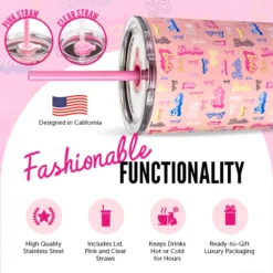 Barbie™ Shine Bright Tumbler - 24 Oz