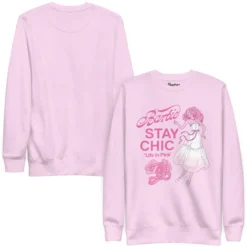 Barbie Stay Chic Pink Sweatshirt