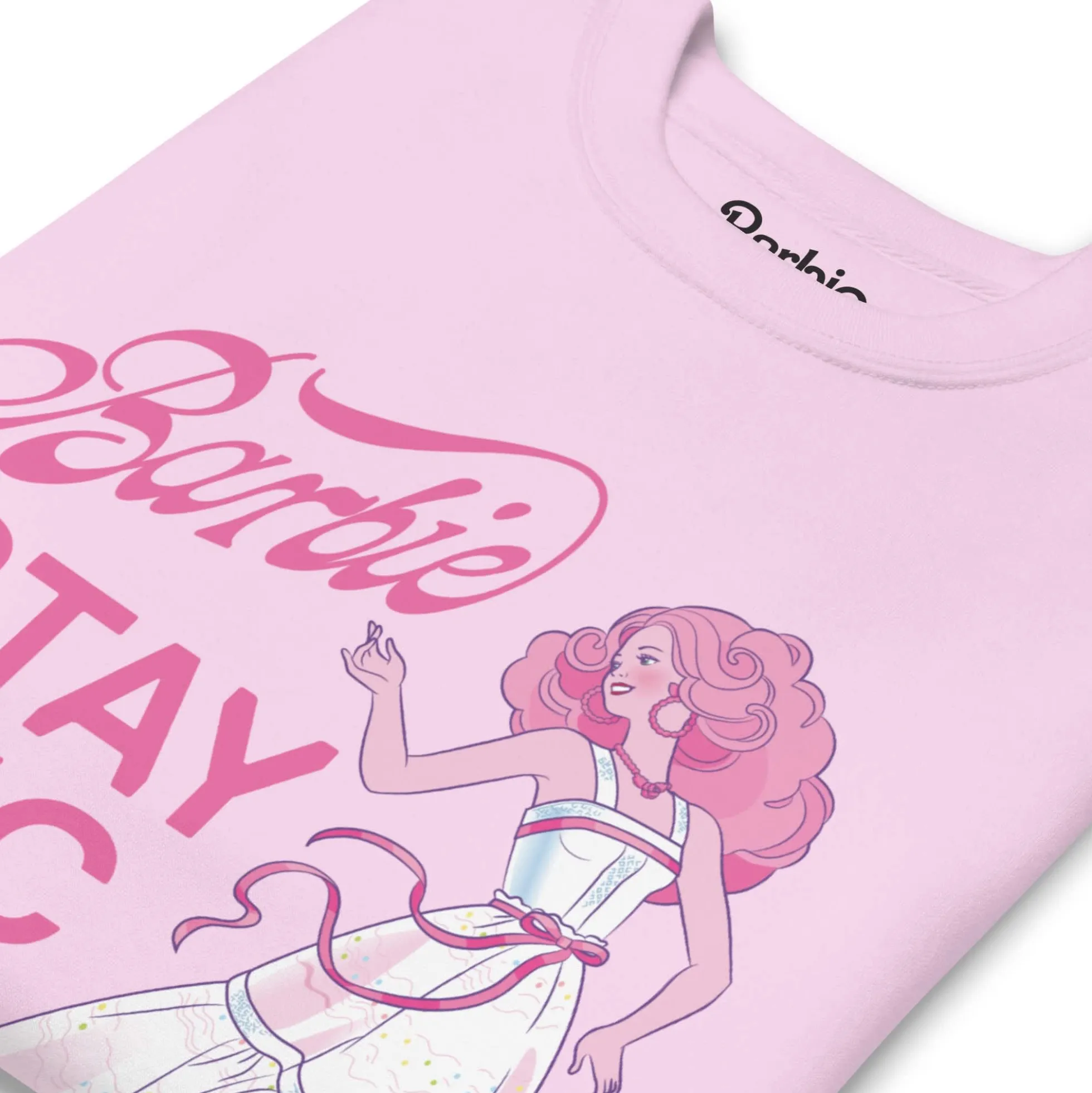 Barbie Stay Chic Pink Sweatshirt