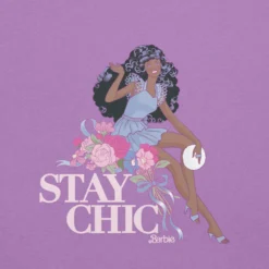 Barbie Stay Chic Purple T-shirt