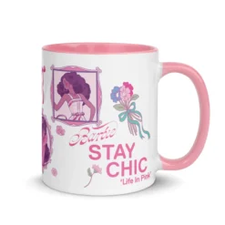 Barbie Stay Chic White Mug