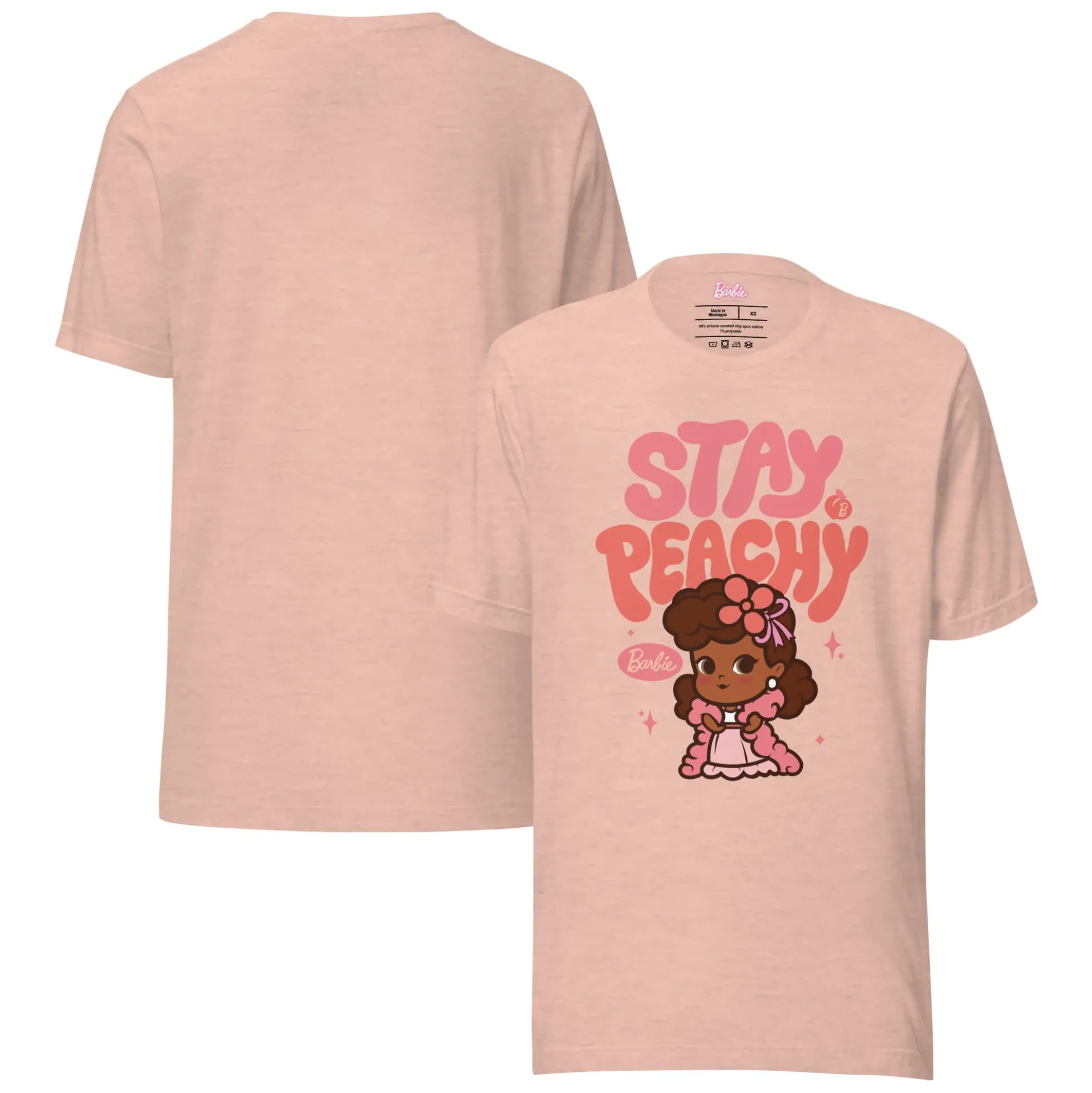 Barbie Stay Peachy Cutie Peach T-Shirt
