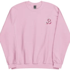 Barbie Still Plays with Barbie Dolls Pink Sweatshirt