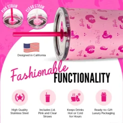 Barbie™ Style Icon Tumbler - 24 Oz