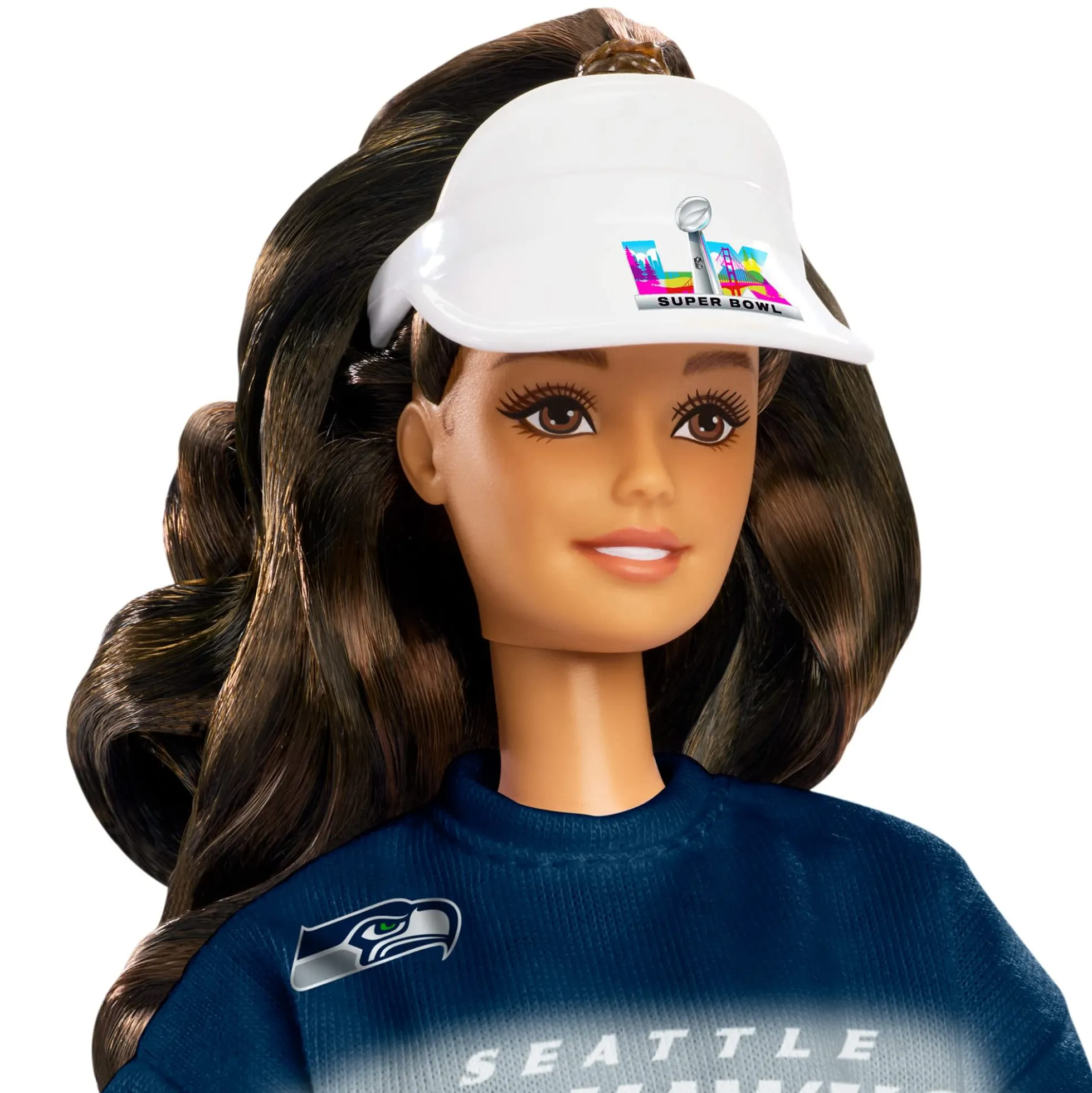 Barbie Super Bowl LX Seattle Seahawks Doll