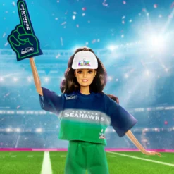 Barbie Super Bowl LX Seattle Seahawks Doll