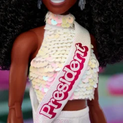 Barbie The Movie Disco President Barbie Doll