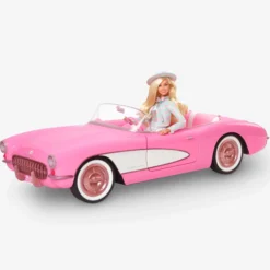 Barbie The Movie Pink Corvette Convertible