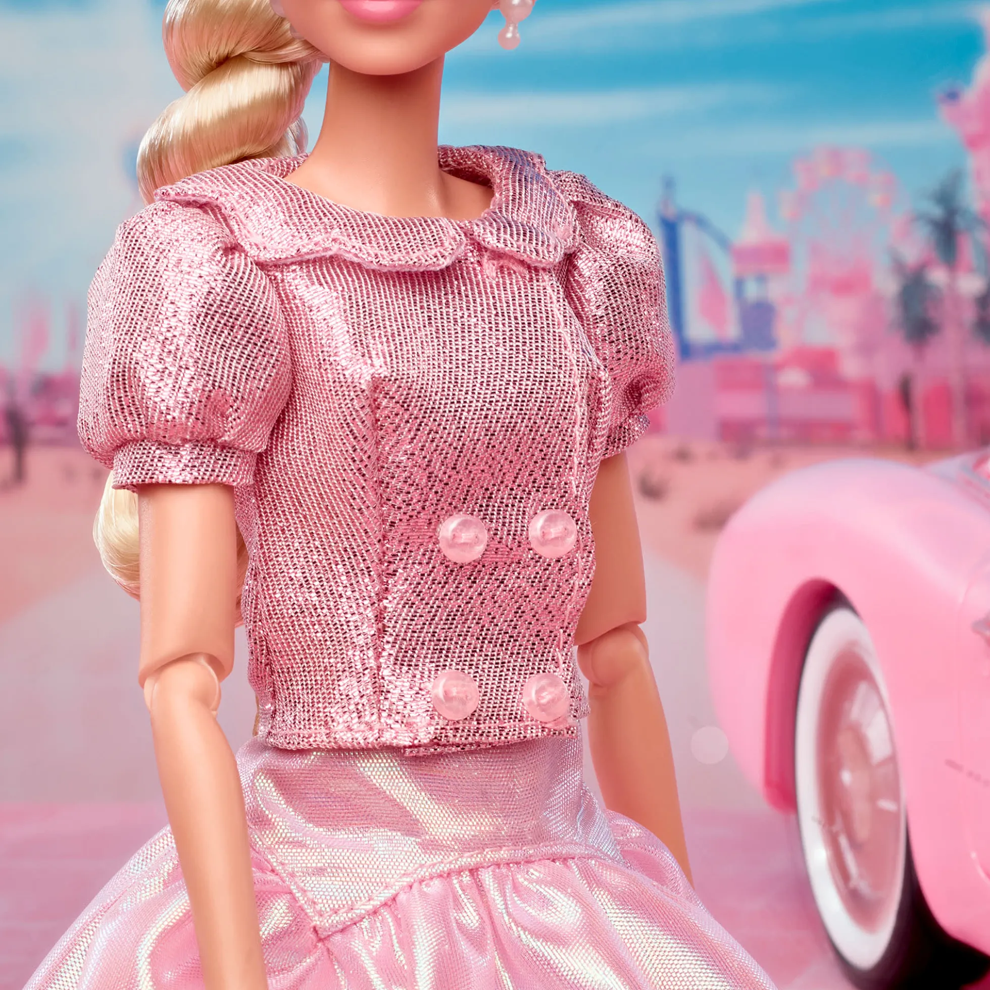 Barbie The Movie Pink Puffy Dress Barbie Doll