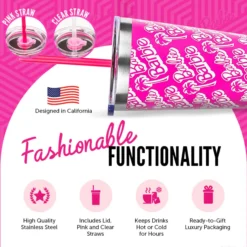 Barbie™ X Dragon Glassware® Tumbler - 16 Oz